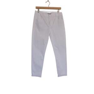 Miss Good white pants cropped size Italy 48 USA 12 NWT